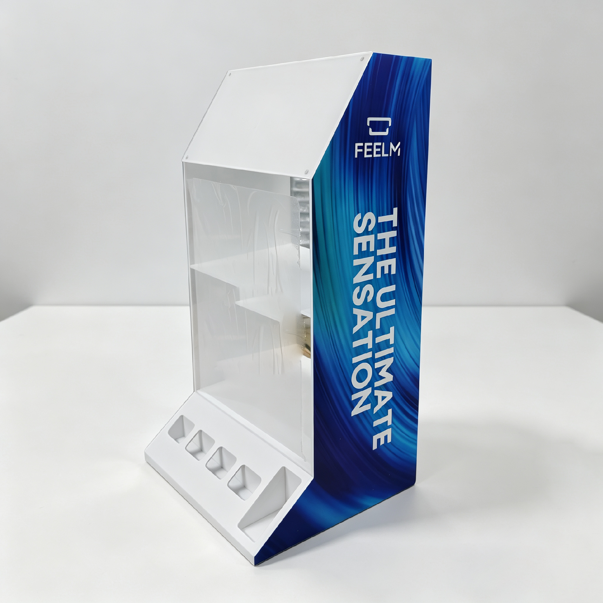 亚克力品牌展示柜 | 商超产品亚克力陈列展示架