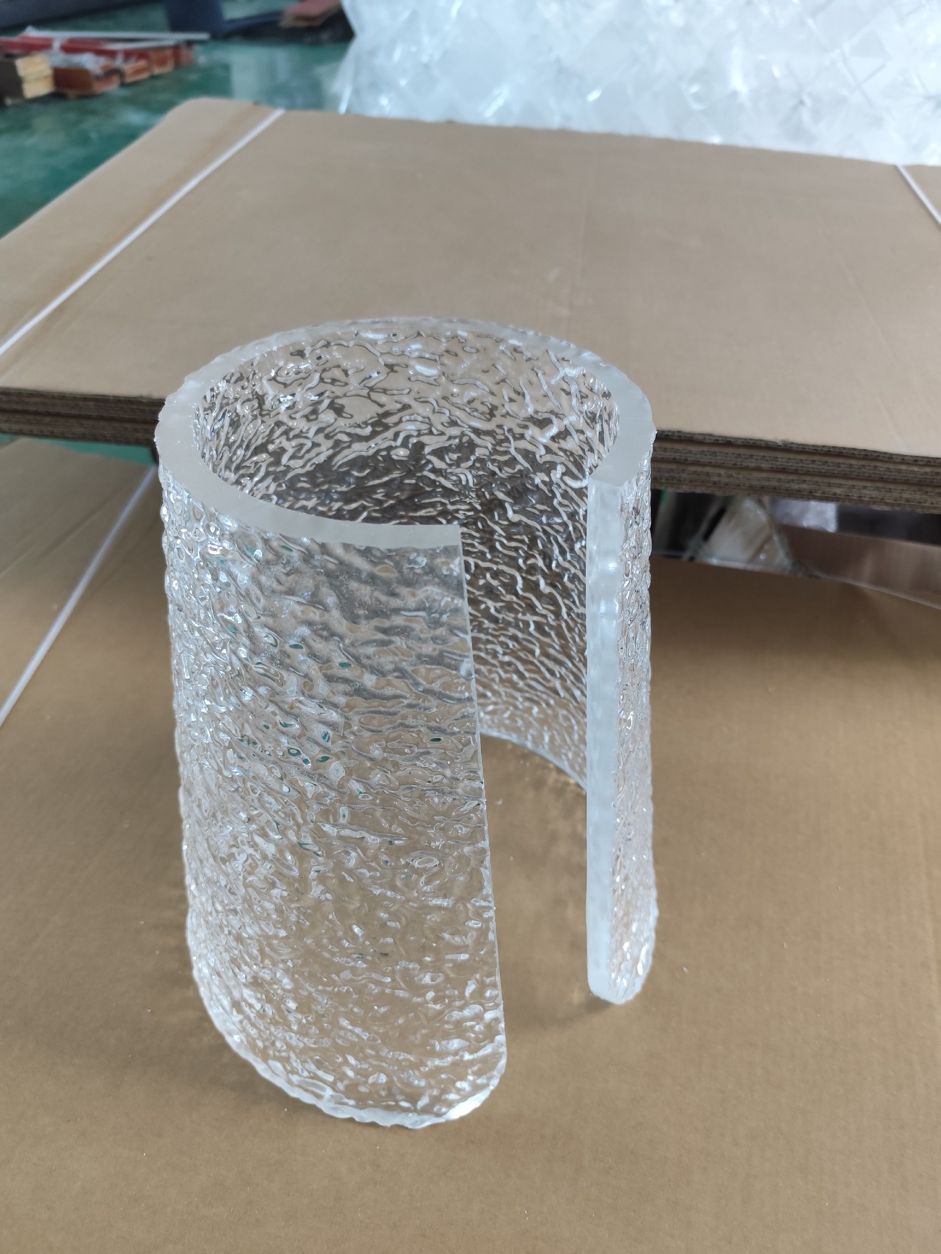 美杰亚克力定制案例实拍(new-acrylic-ice-pattern-stool-3)
