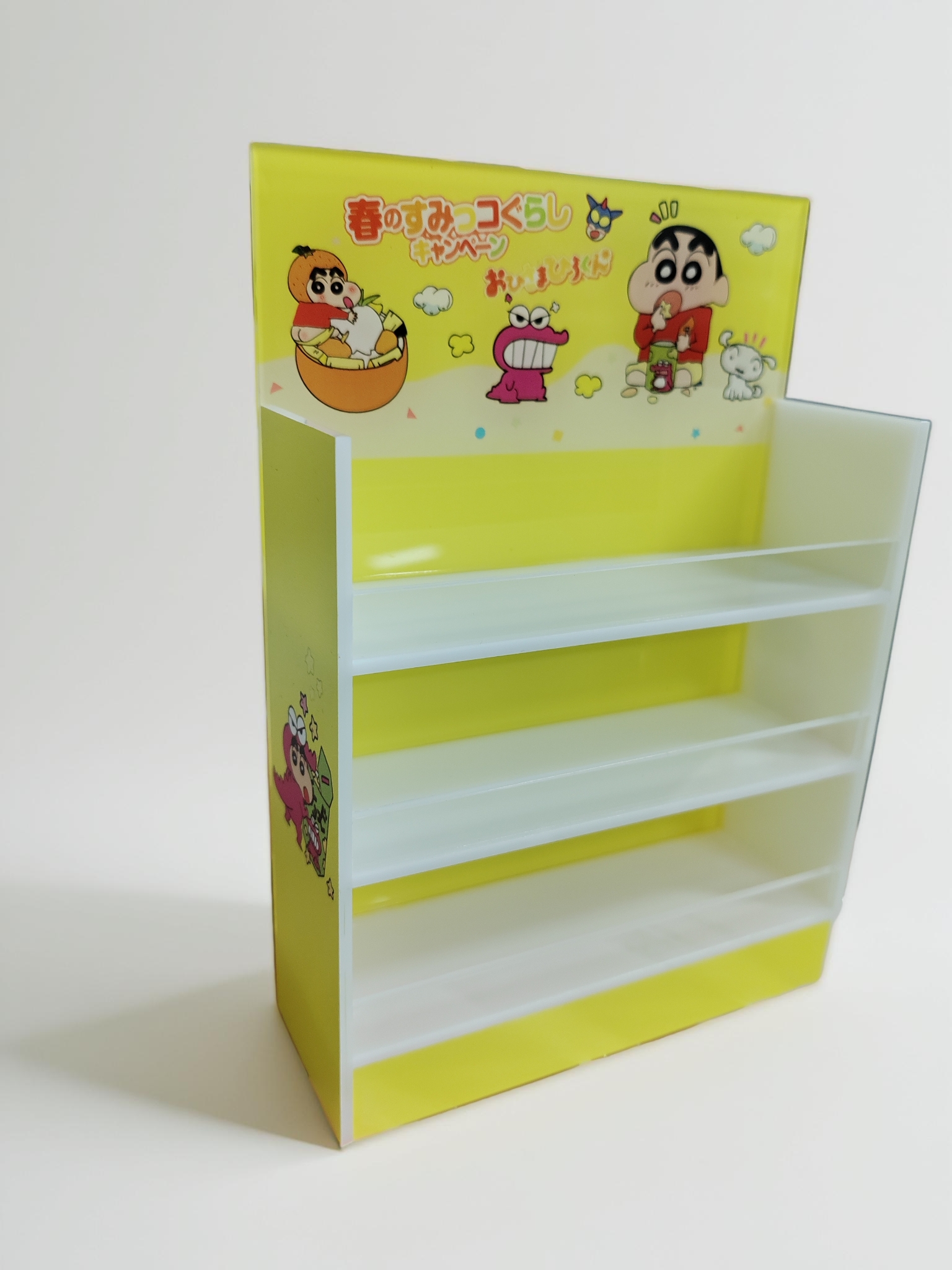 美杰亚克力定制案例实拍(web-shinchan-acrylic-retail-shelf-store)