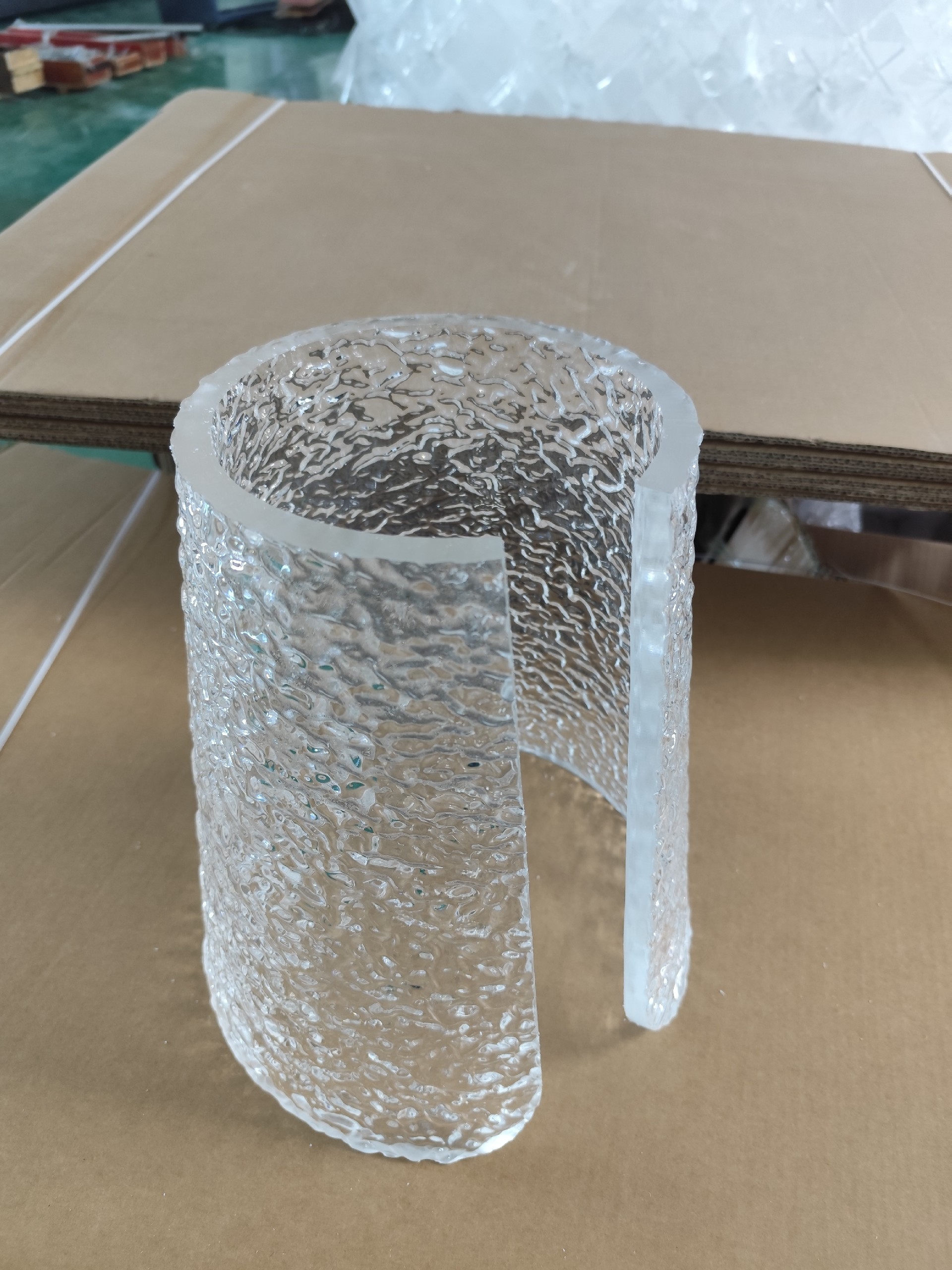 美杰亚克力定制案例实拍(new-acrylic-ice-pattern-stool-4)